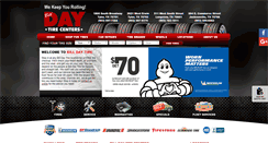 Desktop Screenshot of billdaytire.com